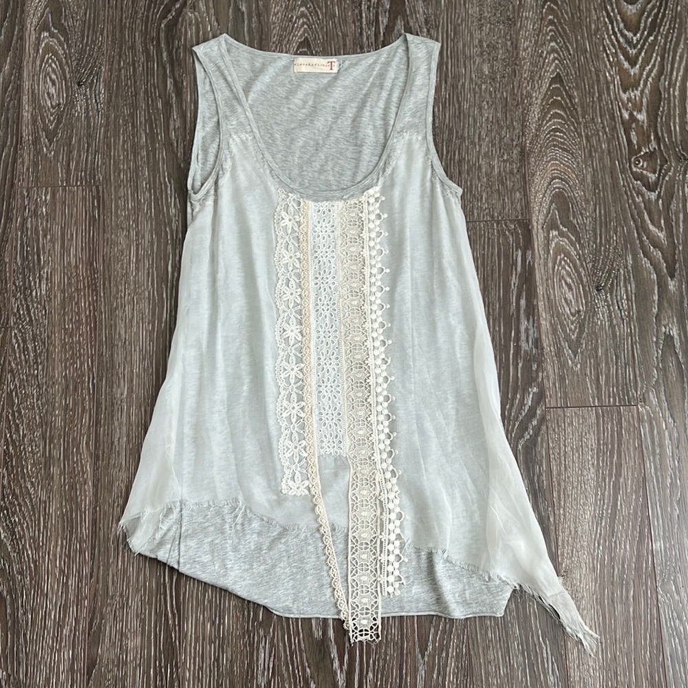 Johnny Was 4 Love & Liberty Tank Top - Picture 1 of 2